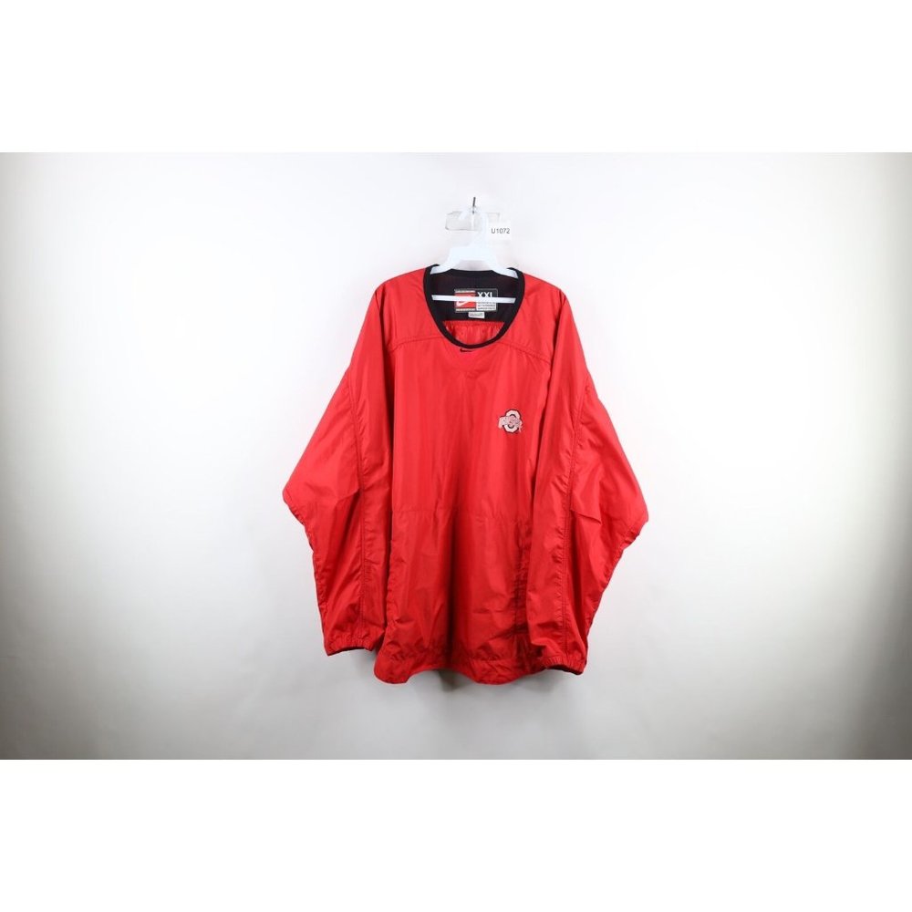 Vintage Nike Mens 2XL Travis Scott Center Swoosh Ohio State University Jacket - Picture 1 of 11